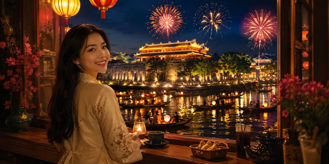 Người dùng xem thông tin cá cược tại quán cà phê Huế
